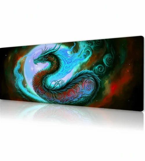 Jade Moon Wyrm Gaming Mousepad Jade Moon Wyrm Gaming Mousepad