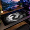 Ashen Moon Wyrm Gaming Mousepad