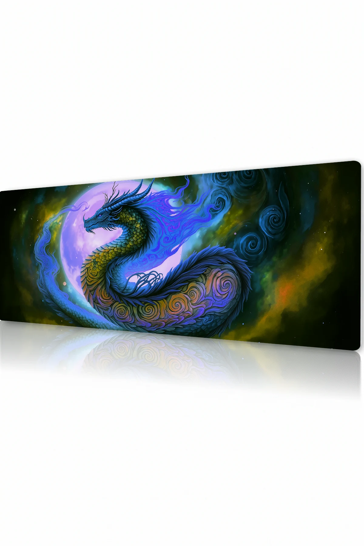 Cobalt Moon Wyrm Gaming Mousepad Cobalt Moon Wyrm Gaming Mousepad