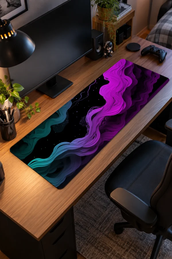 Orchid Currents Gaming Mousepad
