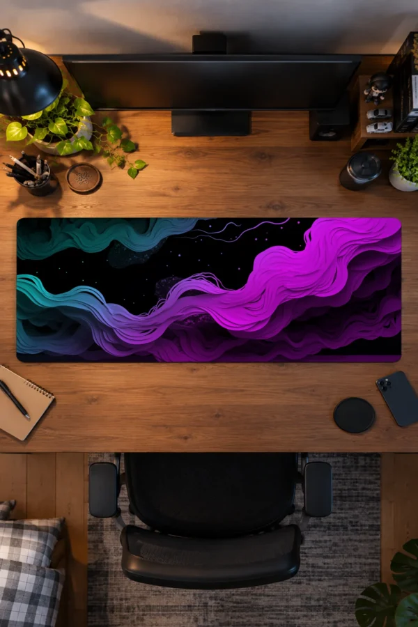 Orchid Currents Gaming Mousepad