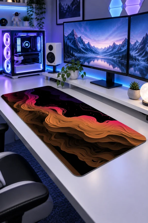 Sunset Currents Gaming Mousepad Sunset Currents Gaming Mousepad