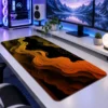 Amber Currents Gaming Mousepad