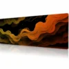 Amber Currents Gaming Mousepad