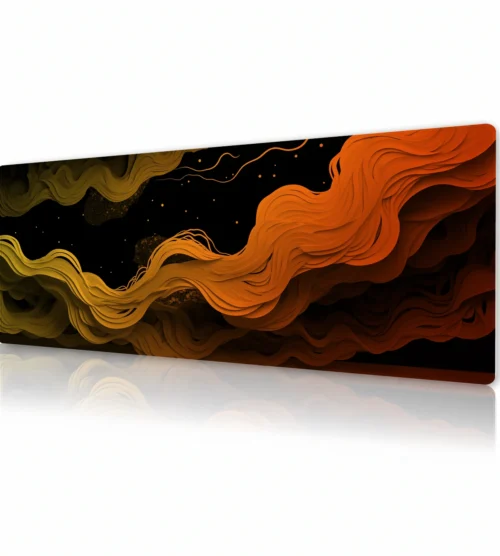 Amber Currents Gaming Mousepad Amber Currents Gaming Mousepad