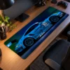 Cobalt Shark Racer Gaming Mousepad