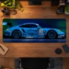 Cobalt Shark Racer Gaming Mousepad