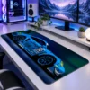 Cobalt Shark Racer Gaming Mousepad