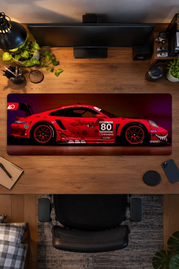 Inferno Shark Racer Gaming Mousepad