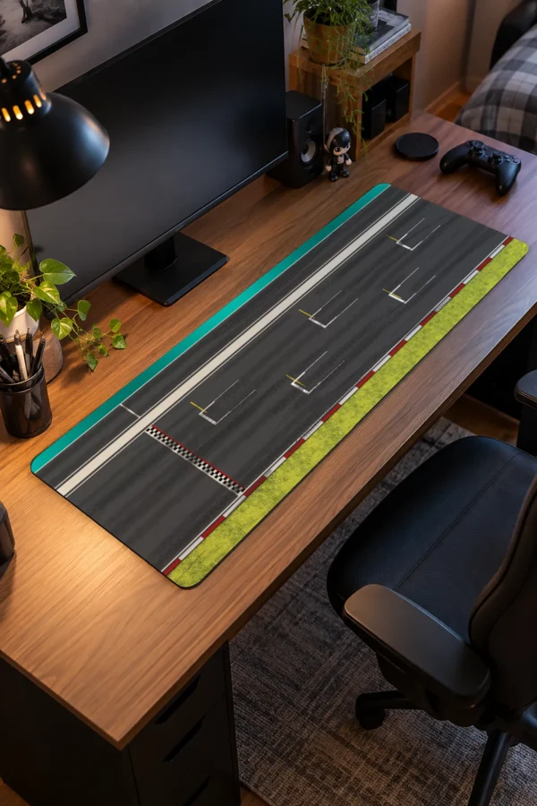 Grid Line Tarmac Gaming Mousepad