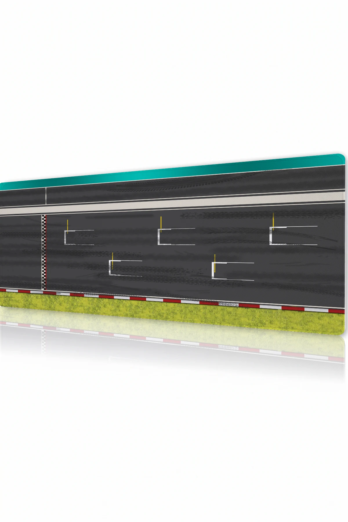 Grid Line Tarmac Gaming Mousepad