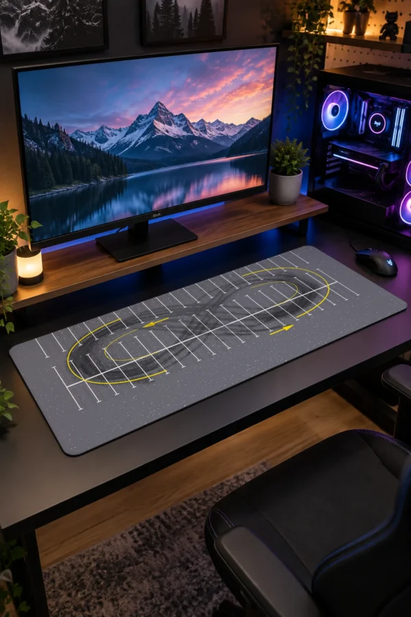 Infinity Drift Lot Gaming Mousepad