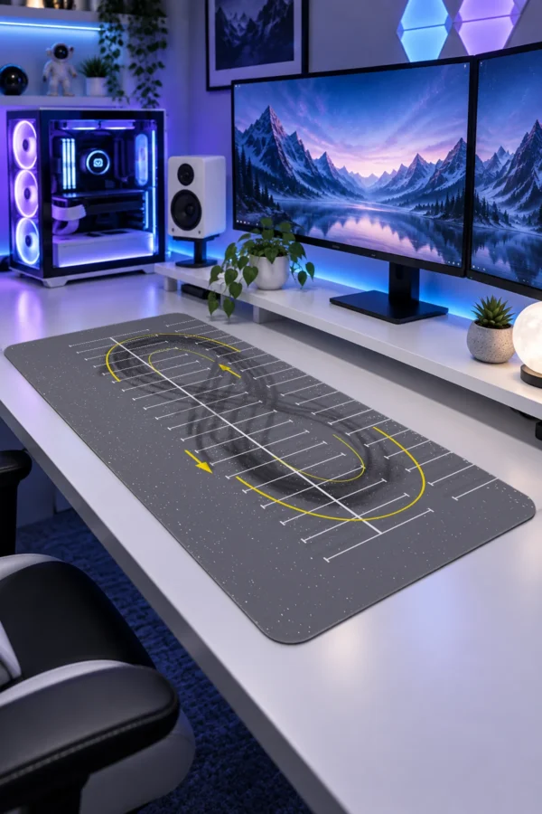 Infinity Drift Lot Gaming Mousepad