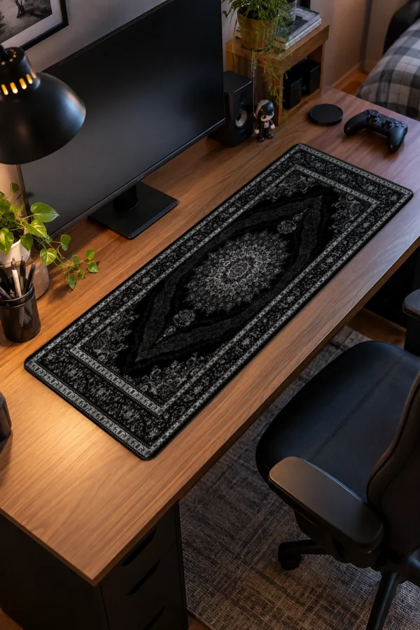 Midnight Persian Weave Gaming Mousepad