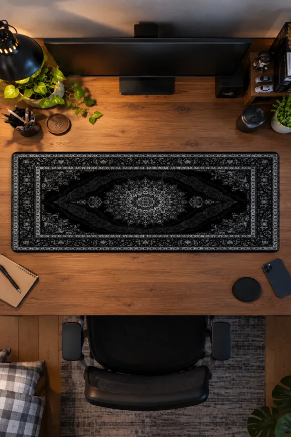 Midnight Persian Weave Gaming Mousepad