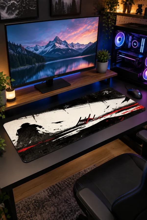 Red Ink Requiem Gaming Mousepad