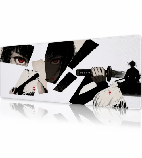 Torn Paper Ronin Gaming Mousepad Torn Paper Ronin Gaming Mousepad