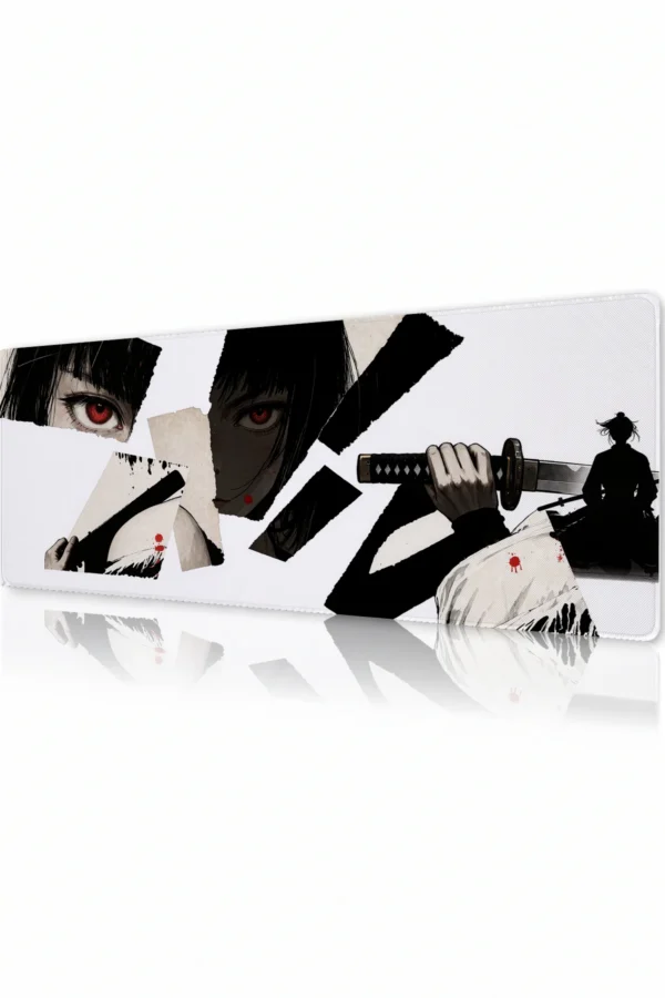 Torn Paper Ronin Gaming Mousepad Torn Paper Ronin Gaming Mousepad