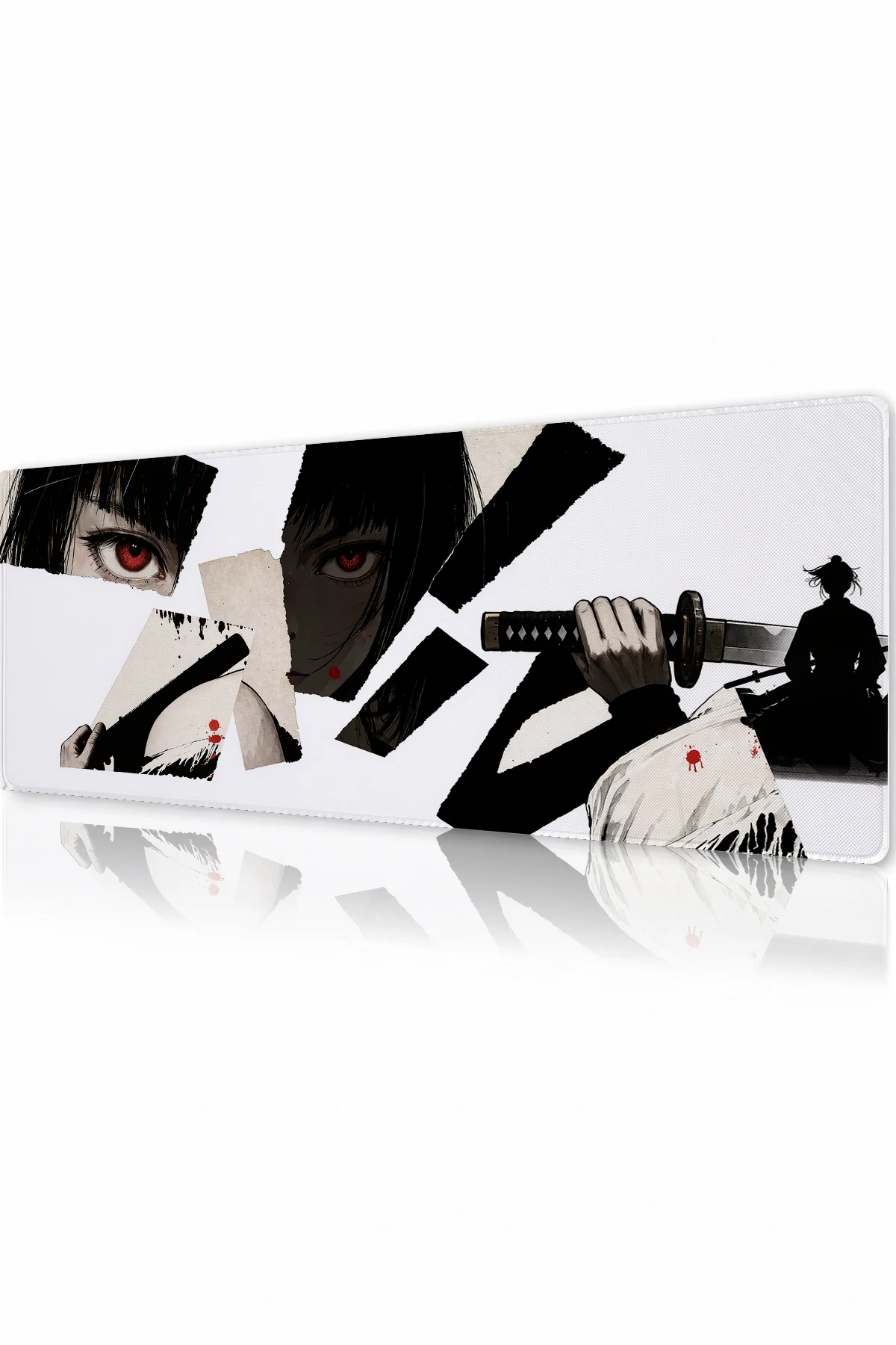 Torn Paper Ronin Gaming Mousepad Torn Paper Ronin Gaming Mousepad