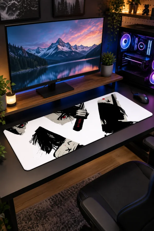 Scarlet Gaze Blade Gaming Mousepad