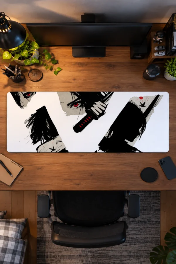 Scarlet Gaze Blade Gaming Mousepad