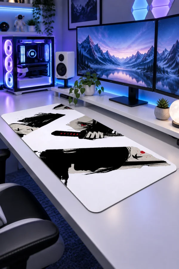 Scarlet Gaze Blade Gaming Mousepad