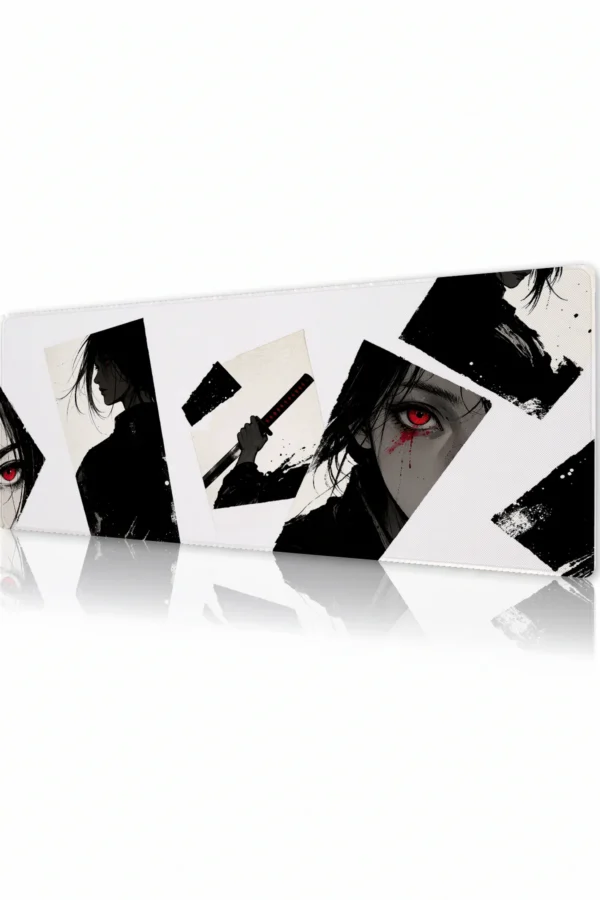 Crimson Tear Ronin Gaming Mousepad