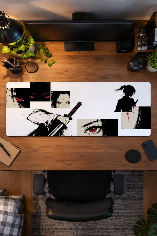 Red Eyes Mosaic Gaming Mousepad