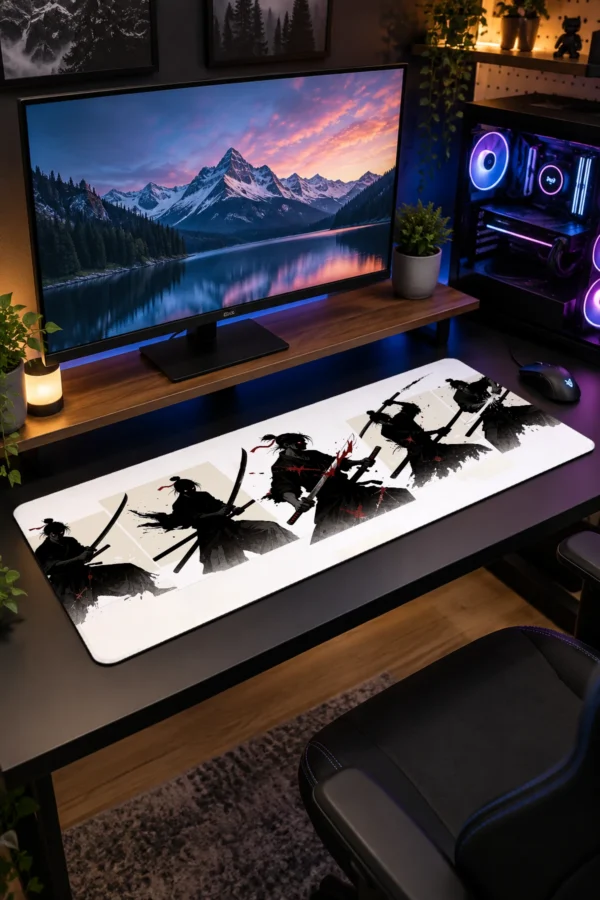 Ink Blade Procession Gaming Mousepad
