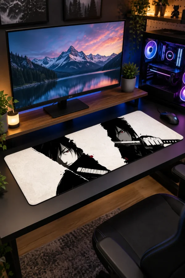Twin Shadow Blades Gaming Mousepad Twin Shadow Blades Gaming Mousepad