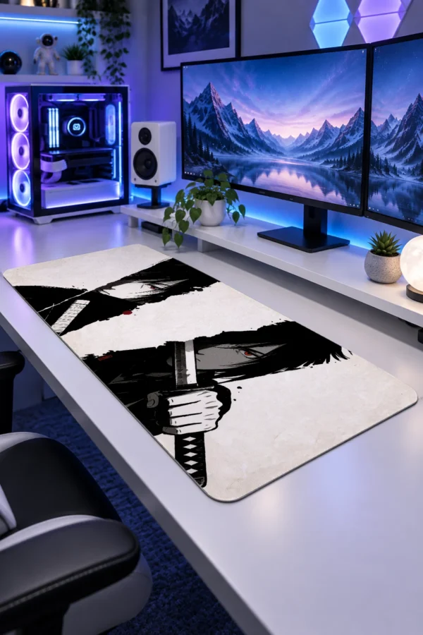 Twin Shadow Blades Gaming Mousepad Twin Shadow Blades Gaming Mousepad