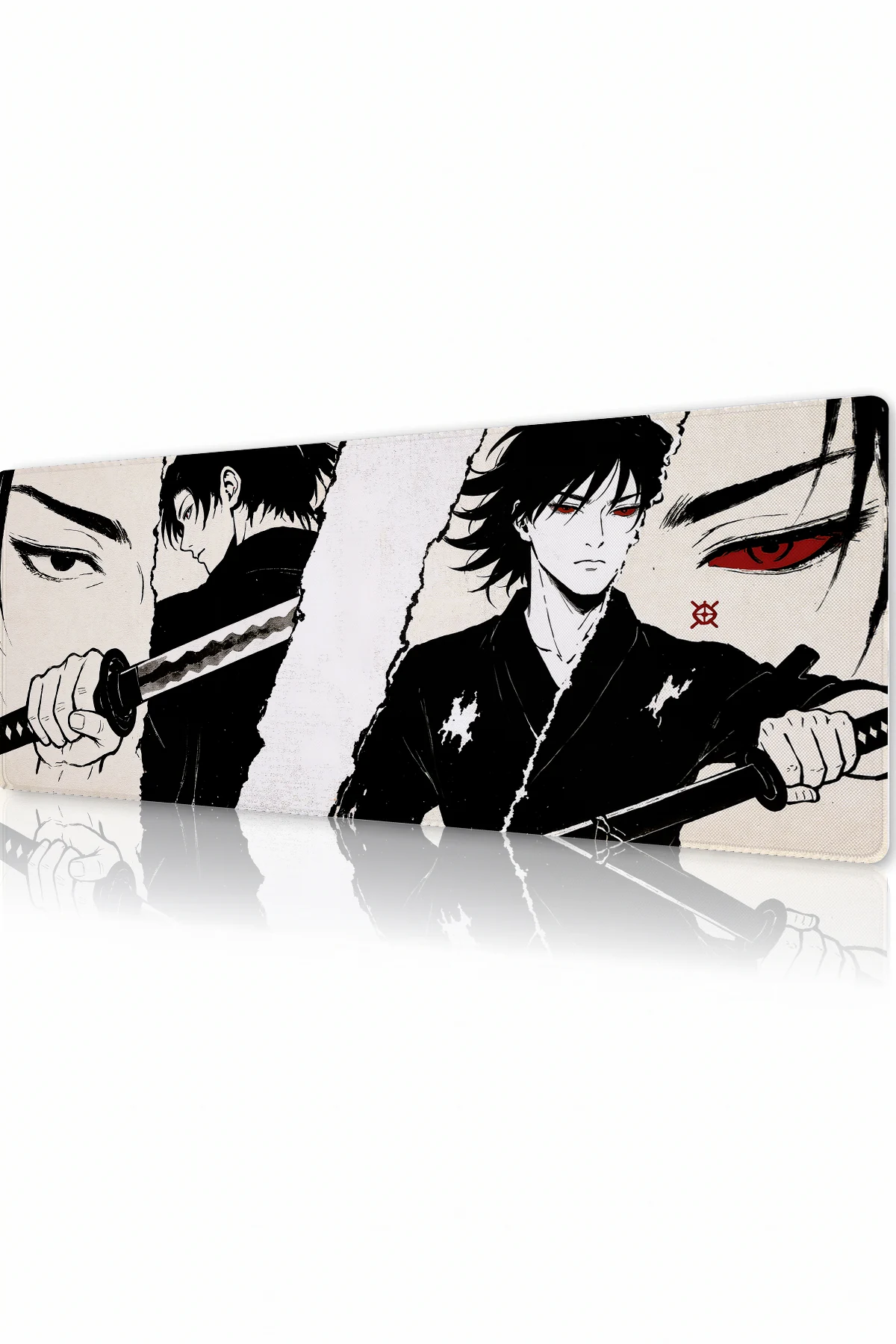 Ember Eye Swordsman Gaming Mousepad