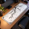 Ink Blossom Branch Gaming Mousepad