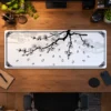 Ink Blossom Branch Gaming Mousepad