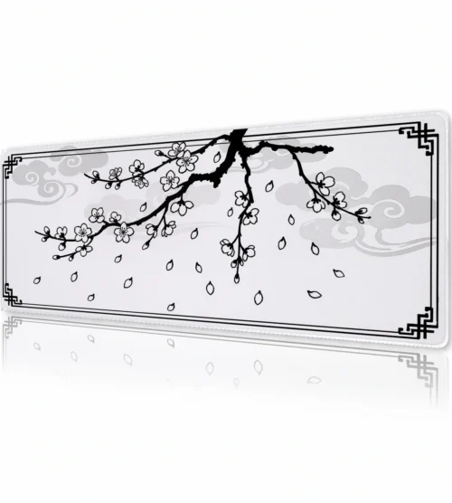 Ink Blossom Branch Gaming Mousepad Ink Blossom Branch Gaming Mousepad