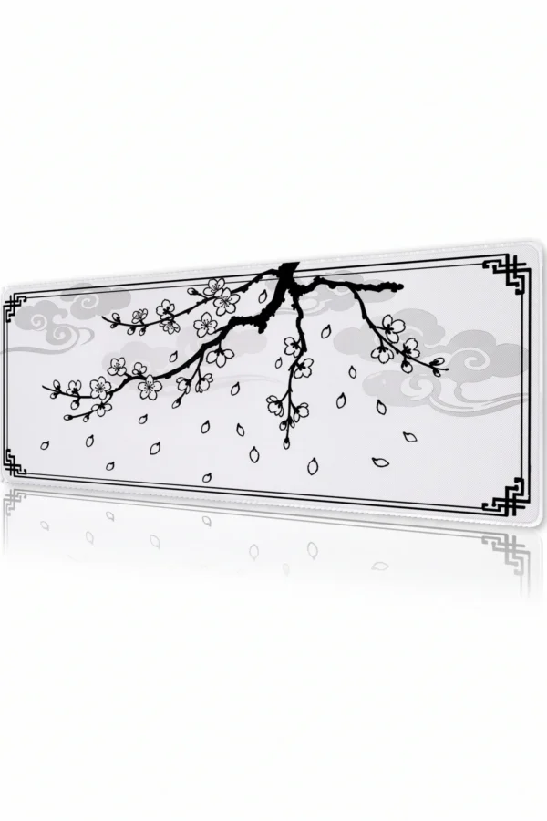 Ink Blossom Branch Gaming Mousepad