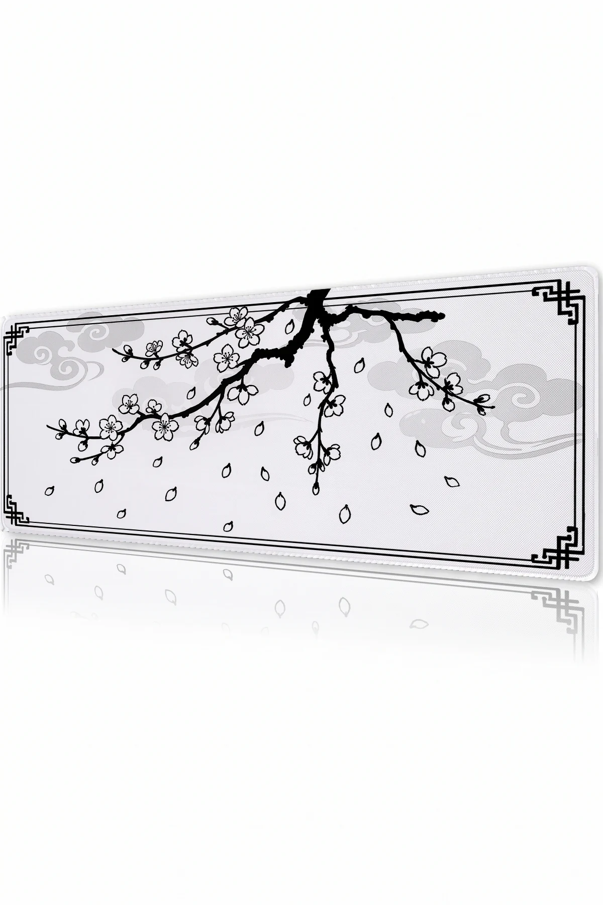 Ink Blossom Branch Gaming Mousepad