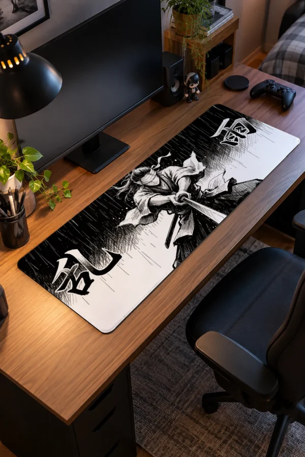 Rainfall Ronin Gaming Mousepad