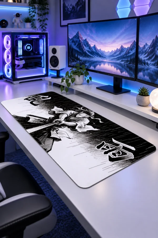 Rainfall Ronin Gaming Mousepad