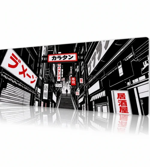 Monochrome Alley Gaming Mousepad Monochrome Alley Gaming Mousepad