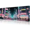 Pastel Neon Avenue Gaming Mousepad