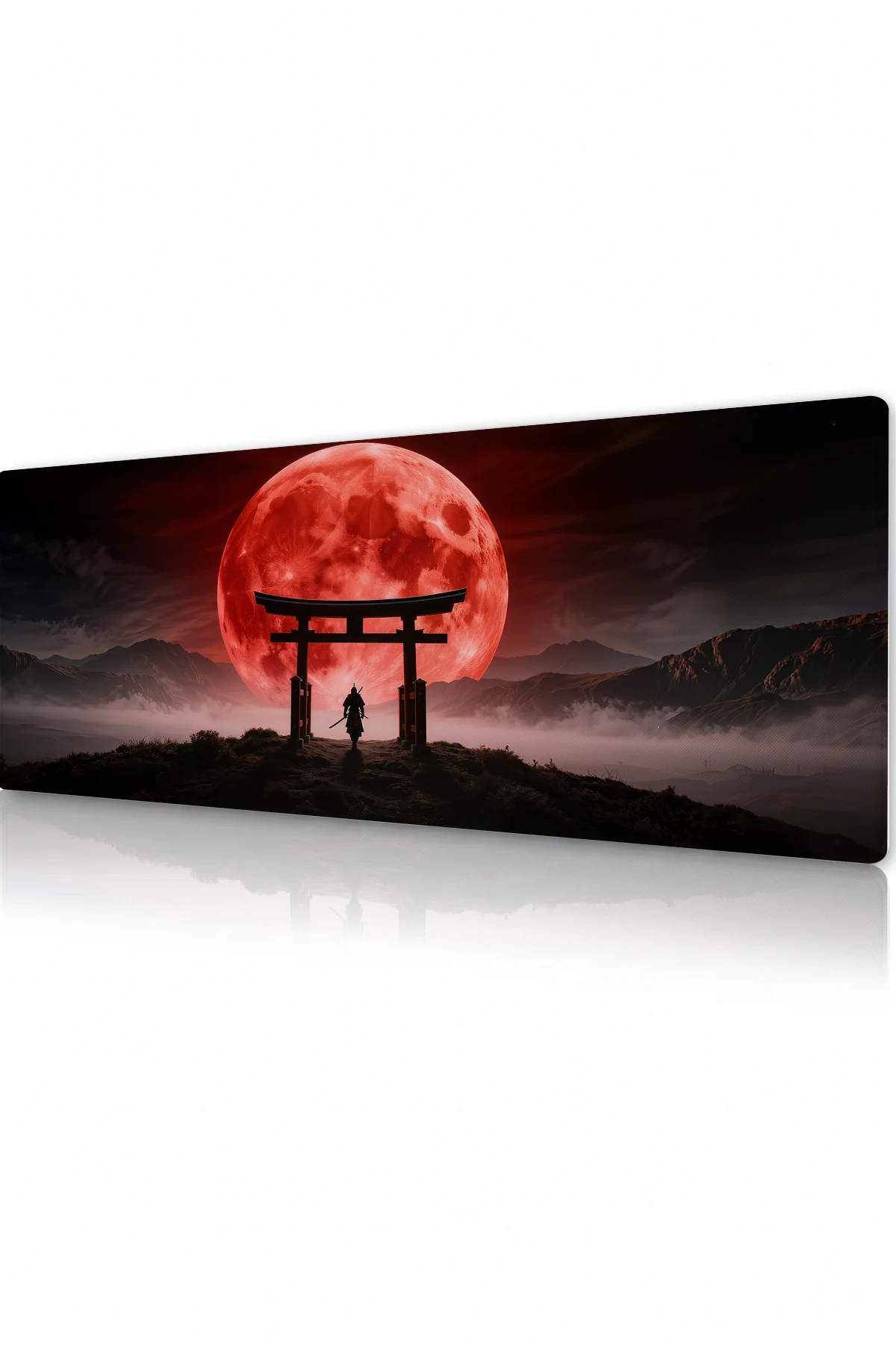 Blood Moon Torii Gaming Mousepad Blood Moon Torii Gaming Mousepad