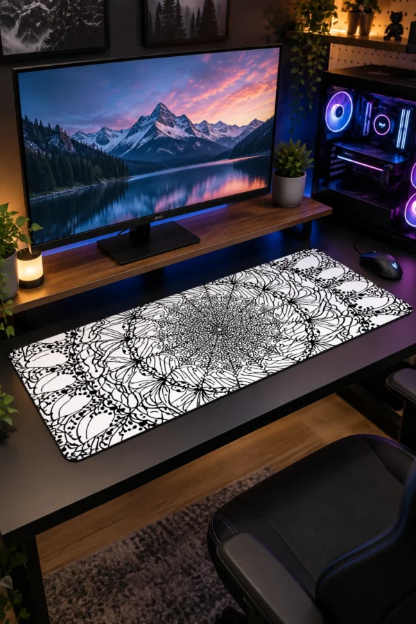 Lace Vortex Gaming Mousepad Lace Vortex Gaming Mousepad