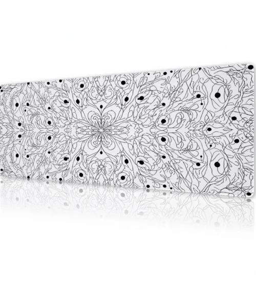 Whisper Line Bloom Gaming Mousepad Whisper Line Bloom Gaming Mousepad