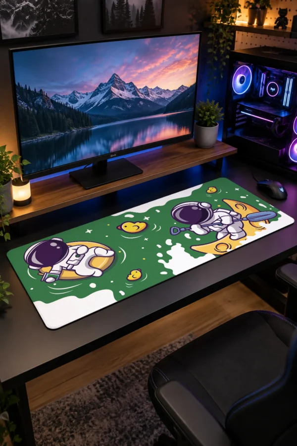 Cosmic Duck Pond Gaming Mousepad Cosmic Duck Pond Gaming Mousepad