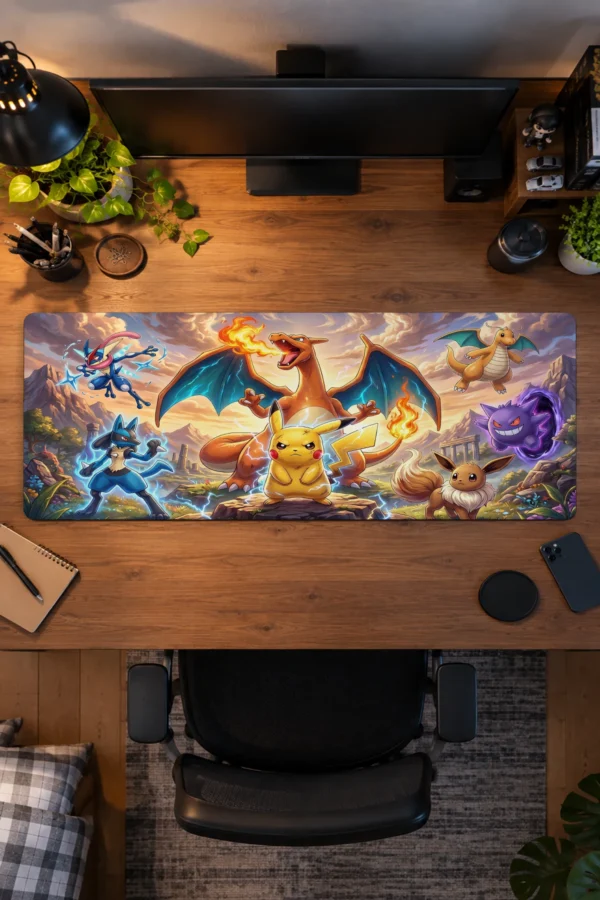 Elemental Critters Gaming Mousepad Elemental Critters Gaming Mousepad
