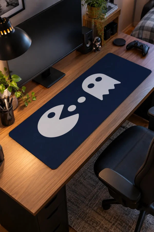 Midnight Arcade Chase Gaming Mousepad