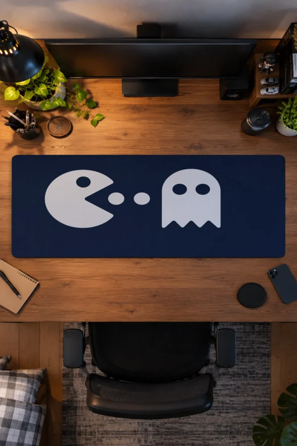 Midnight Arcade Chase Gaming Mousepad