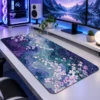 Violet Blossom Stream Gaming Mousepad