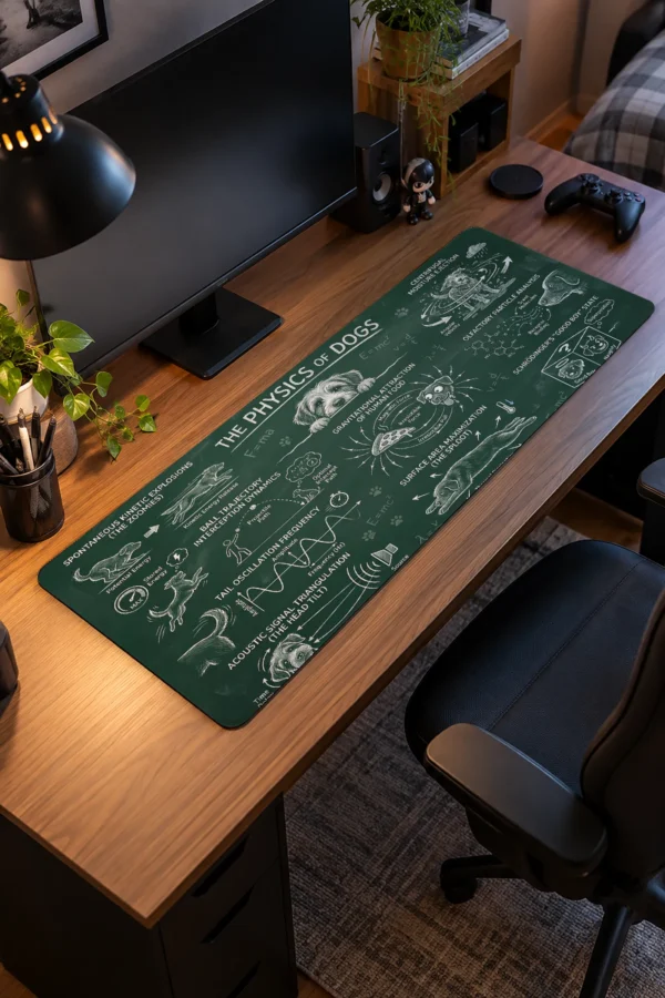 Canine Chalk Theory Gaming Mousepad Canine Chalk Theory Gaming Mousepad